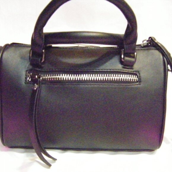 Ed Hardy Tiger Rhinestone Satchel Crossbody Bag Black NWT - Picture 11 of 16